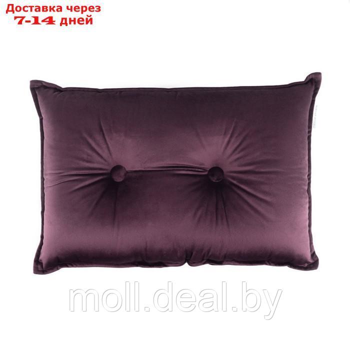 Подушка "Вивиан", размер 40х60 см, цвет фиолетовый - фото 1 - id-p223992960