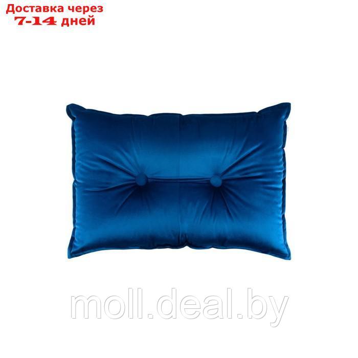Подушка "Вивиан", размер 40х60 см, цвет синий - фото 1 - id-p223992979