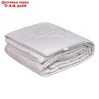 Одеяло демисезонное, размер 195х215 см, цвет серый