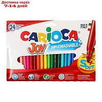 Фломастеры 24 цвета Carioca Joy 2.6мм, картонный конверт 40532/24