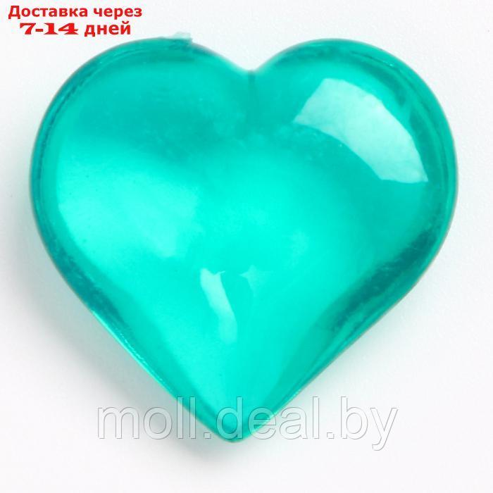 Сердечки пластиковые декоративные, набор 100 шт., размер 1 шт. 2 × 2 см, цвет МИКС - фото 6 - id-p223994039