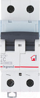 Выключатель автоматический Legrand TX3 2P C 32A 10kA 2M / 403933