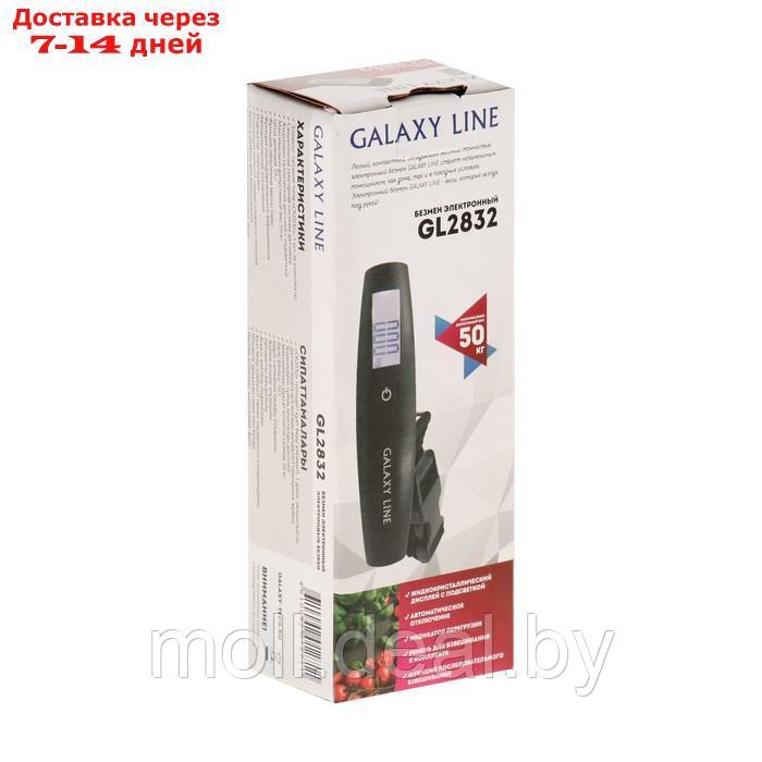 Безмен Galaxy LINE GL 2832, электронный, до 50 кг, цена деления 50 гр, чёрный - фото 4 - id-p223993162