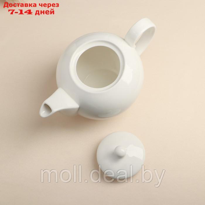 Заварочный чайник "Barista", 1.6 л, белый, фарфор - фото 3 - id-p223980526