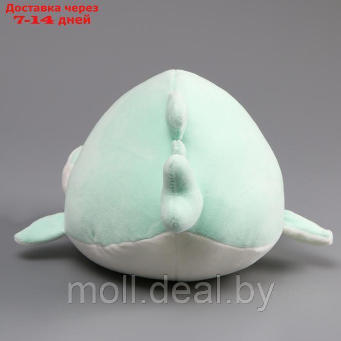 Мягкая игрушка "Акула" с большими глазами, 19 см, цвет бирюзовый - фото 4 - id-p223993200