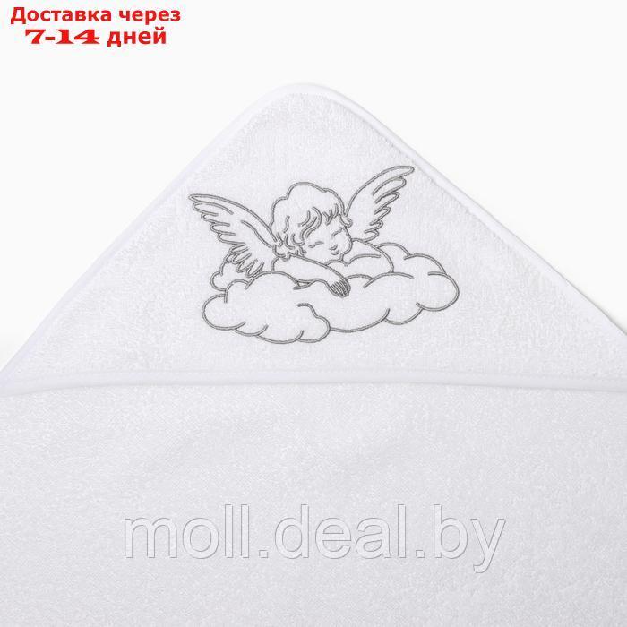 Полотенце крестильное с вышивкой "Ангел", 75х75 см, 100% хлопок - фото 3 - id-p223993217