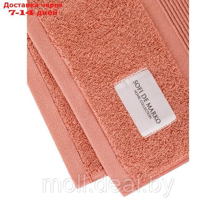 Полотенце махровое Mon, размер 70х140 см, цвет чайная роза - фото 2 - id-p223992187