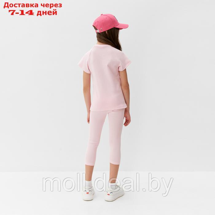 Комплект для девочки (майка и велосипедки) MINAKU, цвет розовый, рост 116 см - фото 6 - id-p223993255
