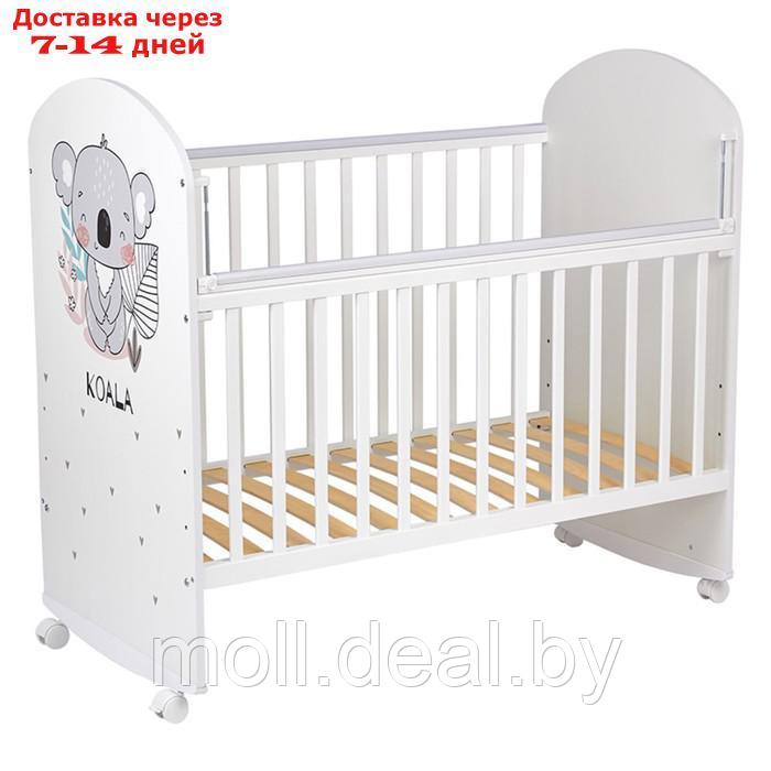Кроватка детская Фея 701 Коала, белый - фото 1 - id-p223993275