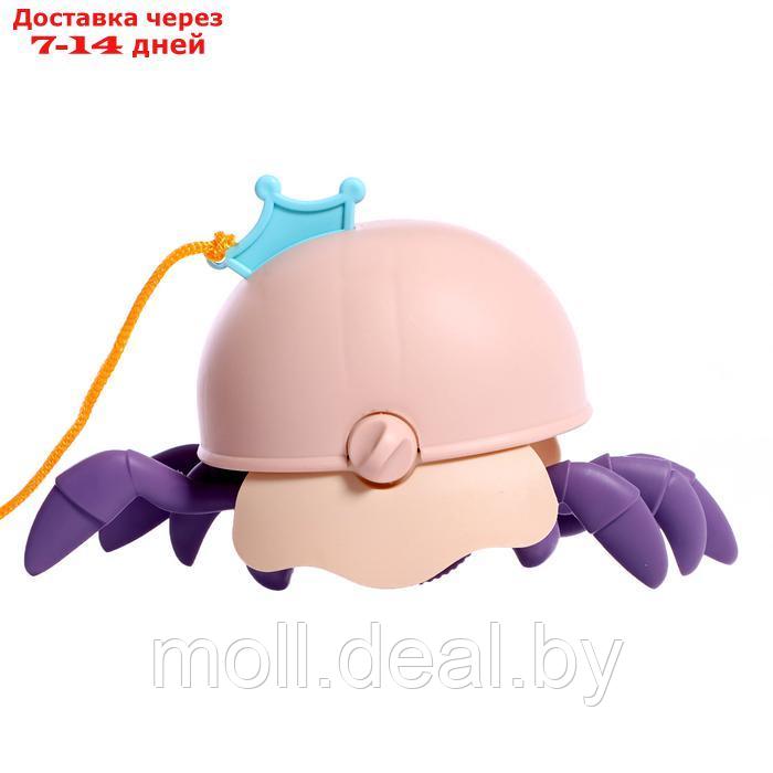 Заводная игрушка "Крабик", водоплавающая, цвет МИКС - фото 3 - id-p223993295