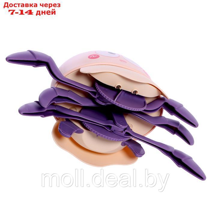 Заводная игрушка "Крабик", водоплавающая, цвет МИКС - фото 6 - id-p223993295
