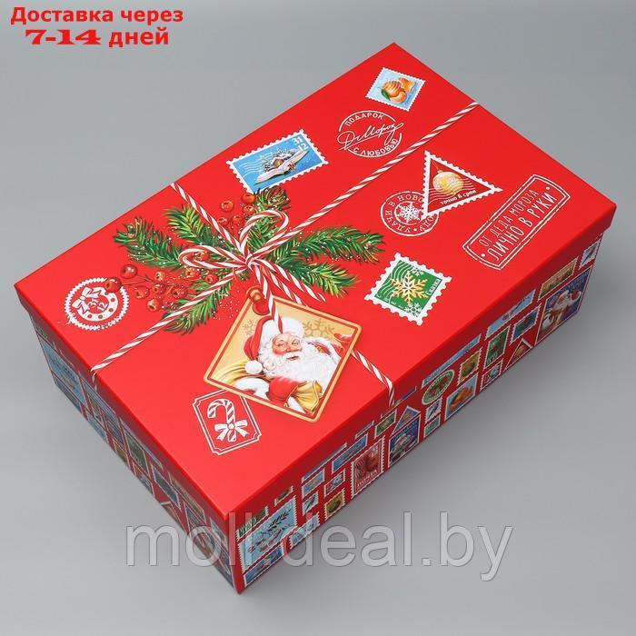 Набор коробок подарочных 15 в 1 "Новогодняя почта", 12 х 7 х 4 см - 46.5 х 30 х 17.5 см - фото 6 - id-p223990582