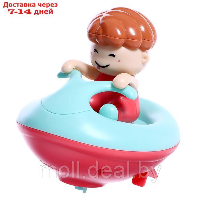 Заводная игрушка "Гидроскутер", водоплавающая, цвета МИКС - фото 5 - id-p223993317
