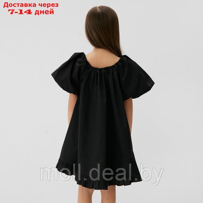 Платье детское KAFTAN "Cute", размер 34 (122-128см), черный - фото 4 - id-p223993327