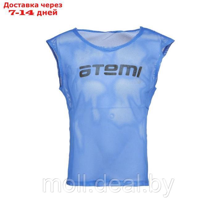 Манишка тренировочная Atemi, цвет голубой, ATRB-001SS23-BLU, размер XL - фото 1 - id-p223992349