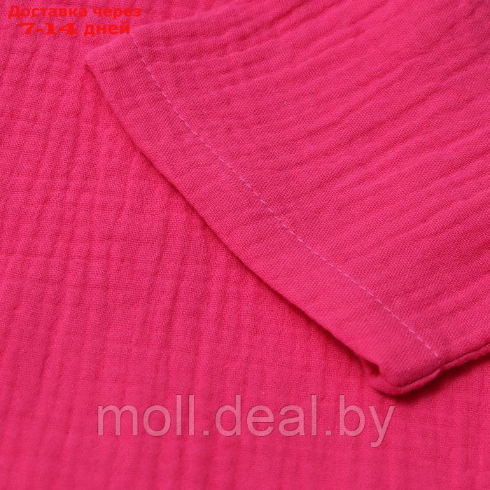 Комплект (блузка и шорты) для девочки MINAKU, цвет фуксия, рост 104 см - фото 3 - id-p223993409