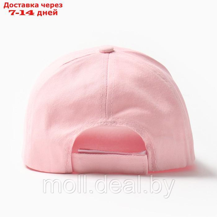 Кепка для девочек MINAKU "Радуга" цвет розовый, р-р 52 - фото 3 - id-p223992433