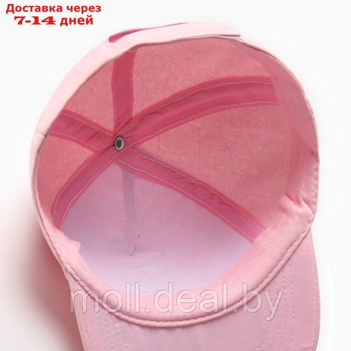 Кепка для девочек MINAKU "Радуга" цвет розовый, р-р 52 - фото 4 - id-p223992433
