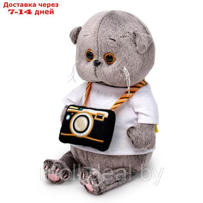 Мягкая игрушка Басик Baby с фотоаппаратом, 20 см - фото 2 - id-p223991111