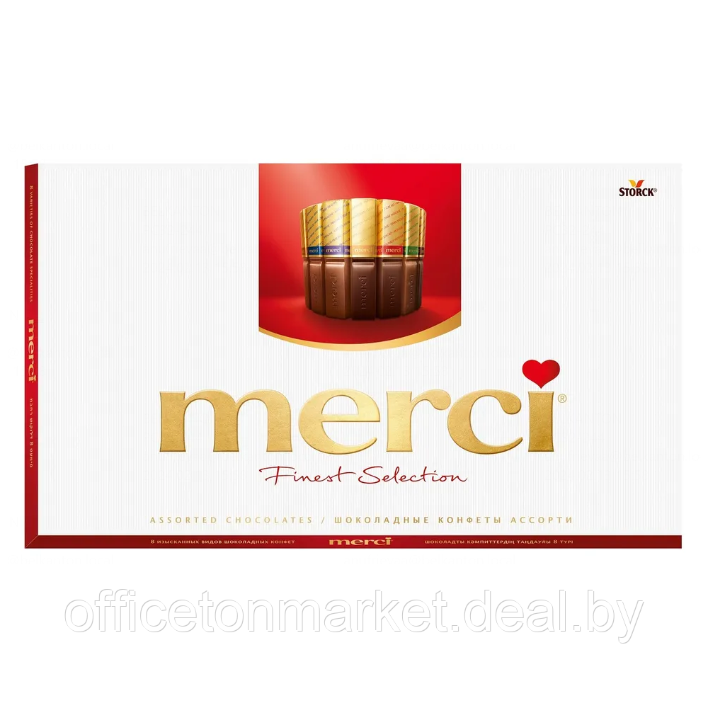 Конфеты ассорти "Merci" Finest Selection, 400 г - фото 1 - id-p220186007