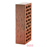 Кирпич лицевой пустотелый красный флэш, поверхность рустик, фото 4