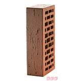 Кирпич лицевой пустотелый красный флэш ультра, поверхность рустик, фото 4