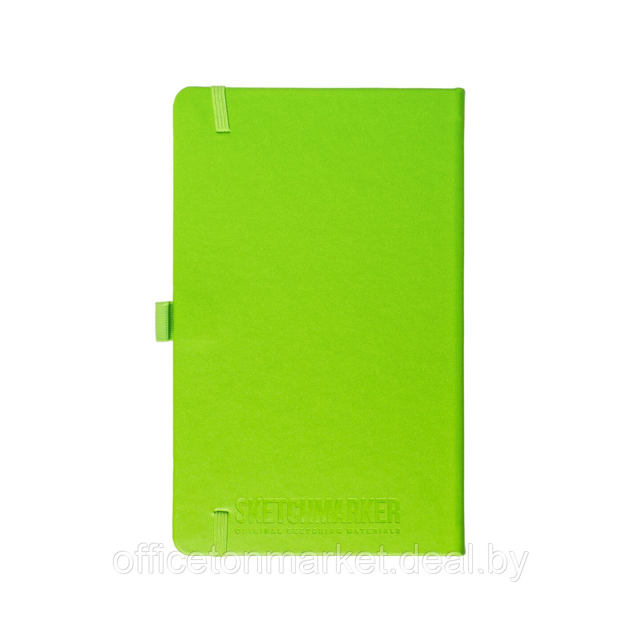 Скетчбук "Sketchmarker", 13x21 см, 140 г/м2, 80 листов, зеленый луг - фото 2 - id-p224014480