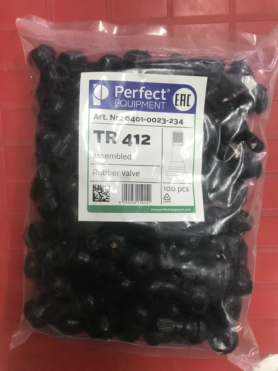 Вентиль TR-412 Perfect, латунь + латунный золотник (Германия)