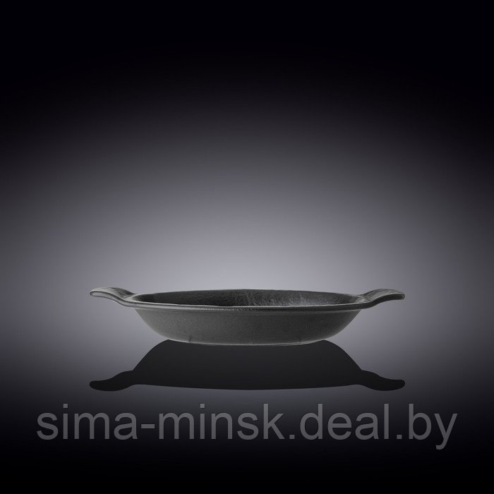 Форма для запекания овальная Wilmax England Sand Stone, с ручками, размер 28х16 см, 500 мл, цвет чёрный сланец - фото 2 - id-p224022160