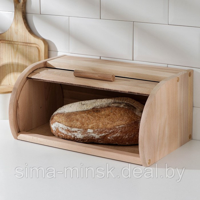 Хлебница, 39,5×18×24 см, бук - фото 3 - id-p224022174