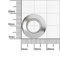 Люверс круглый 9/20мм никель роллинг П