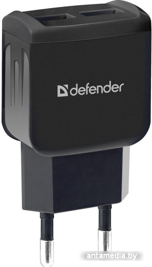 Сетевое зарядное Defender EPA-13 (черный) - фото 1 - id-p224022510