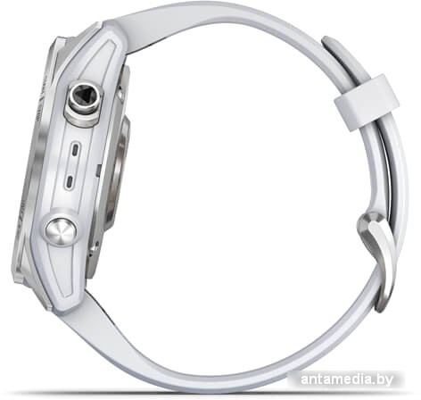 Умные часы Garmin Fenix 7S 42 мм (серебристый/белый) - фото 2 - id-p224022511