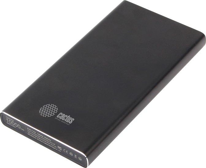 Внешний аккумулятор CACTUS CS-PBFSJT-10000 (черный) - фото 2 - id-p224022603
