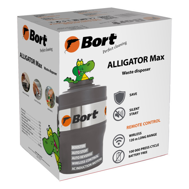 Измельчитель пищевых отходов BORT Alligator Max - фото 4 - id-p224022472