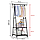 Вешалка передвижная напольная с полками Triangle clothes Rack 160х55х42 см. / Стойка для вещей, обуви на, фото 5