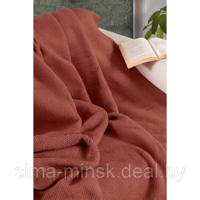 Плед Arya Home Softy, размер 150x200 см, цвет кремовый - фото 2 - id-p224025970