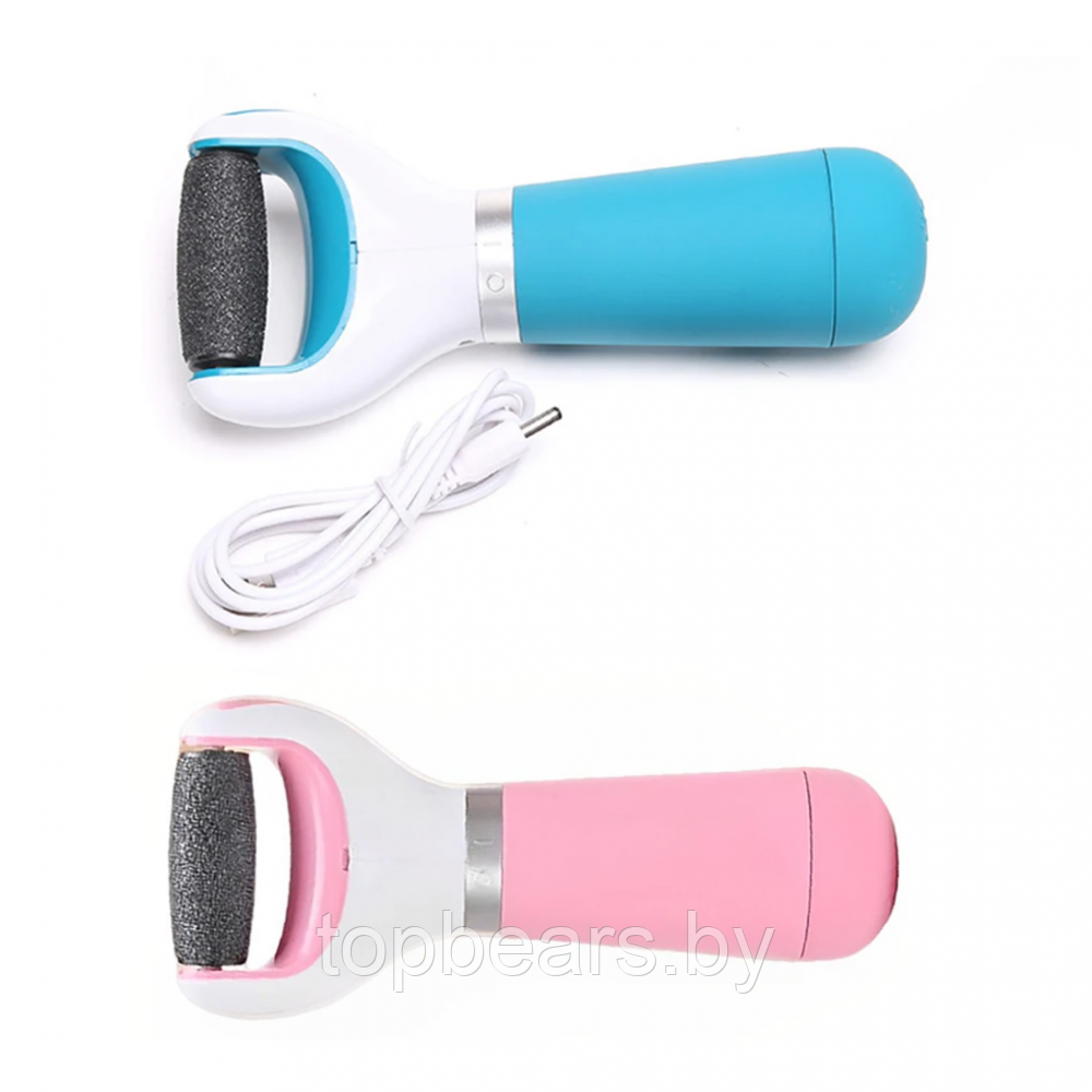 Пилка электрическая роликовая для педикюра Cordless Electric Callus Remover (2 насадки) - фото 7 - id-p219502108