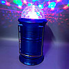Раздвижной кемпинговый фонарь Magic Cool camping light c диско лампой LL-5801 (3 режима работы, с функцией, фото 4
