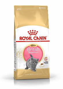 Корм сухой Royal Canin British Shorthair Kitten  для котят британской короткошерстной породы, 400гр.