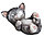 Сувенир полистоун «Котик» (от солнечной батареи) 11*13*18 см, «Лапки», фото 2