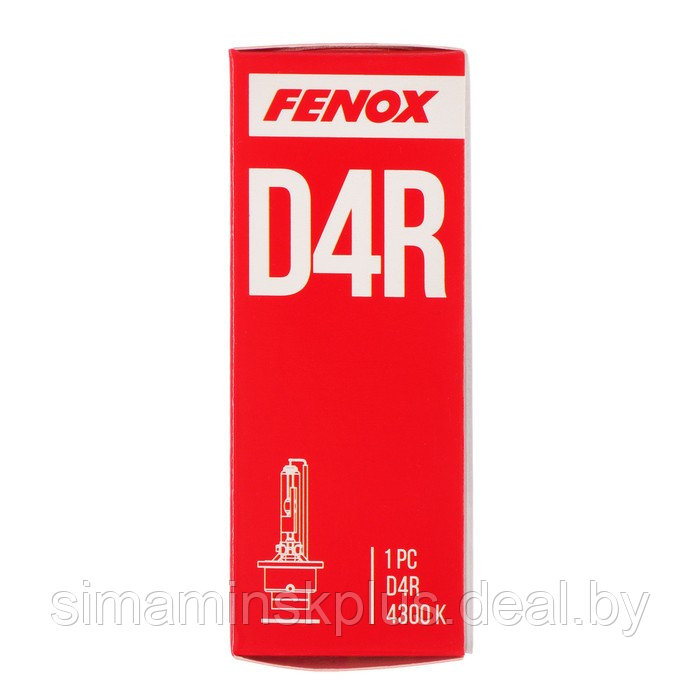 Ксеноновая лампа FENOX автомобильная, универсальная, D4R, 4300 K, BX1700 - фото 4 - id-p224028526