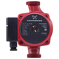 Насос циркуляционный GRUNDFOS UPS 25-80 \ 165 Вт \ для систем отопления и кондиционирования