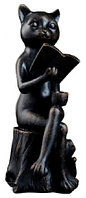 Фигура полистоун «Кошка Анфиса» 21*17*41 см, черная