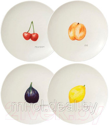Набор тарелок Degrenne Saisons Fruits / 243052 - фото 1 - id-p224033380
