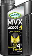 Моторное масло Yacco MVX Scoot 4 5W40