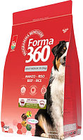 Сухой корм для собак Pet360 Forma 360 Dog для взрослых средних пород говядина/рис / 282750