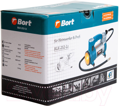 Автомобильный компрессор Bort BLK-252-LT - фото 5 - id-p224059906