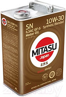 Моторное масло Mitasu Motor Oil 10W30 / MJ-121-4