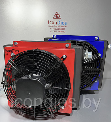 Маслоохладители до 140 л\мин на 220V, 24V, 12V с датчиком температуры., фото 2